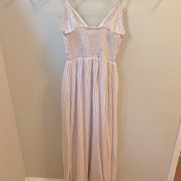 Japsa pink and white striped dress. X-Small. - Picture 2 of 4